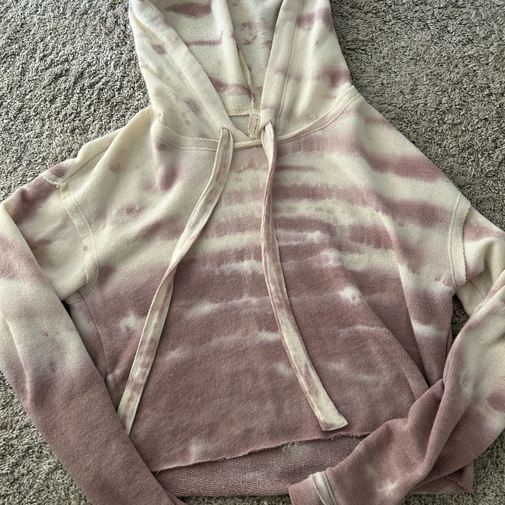 Free People movement tie dye hoodie